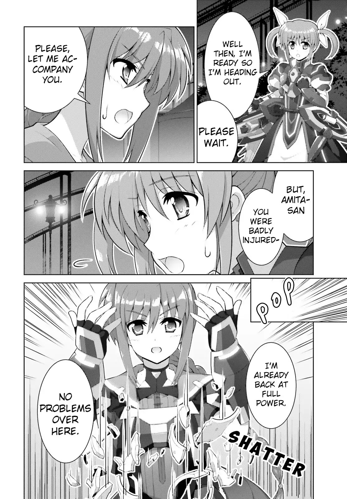 Magical Girl Lyrical Nanoha Reflection THE COMICS Chapter 10 page 22 - Chapter 10: Sequence 10