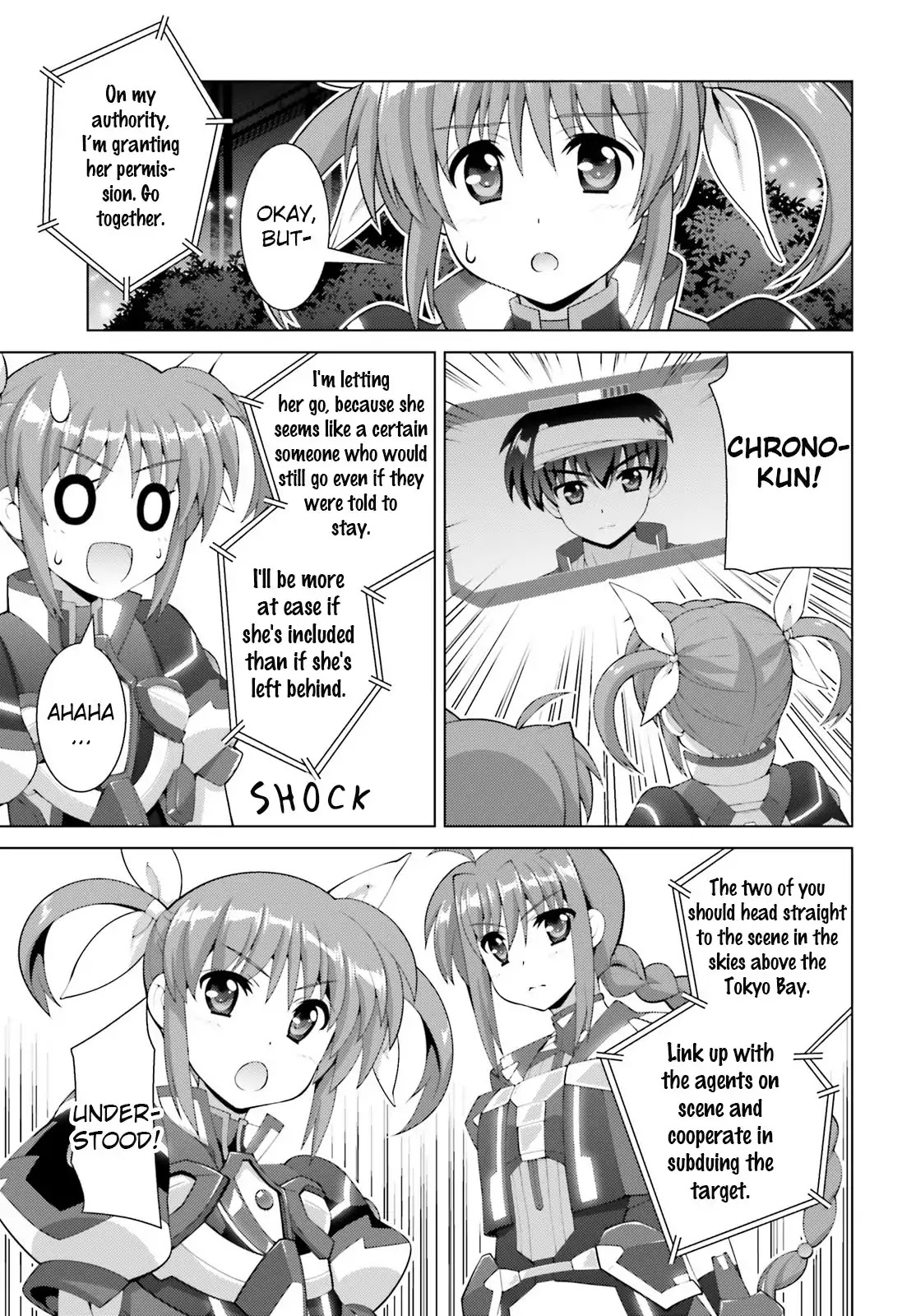 Magical Girl Lyrical Nanoha Reflection THE COMICS Chapter 10 page 23 - Chapter 10: Sequence 10