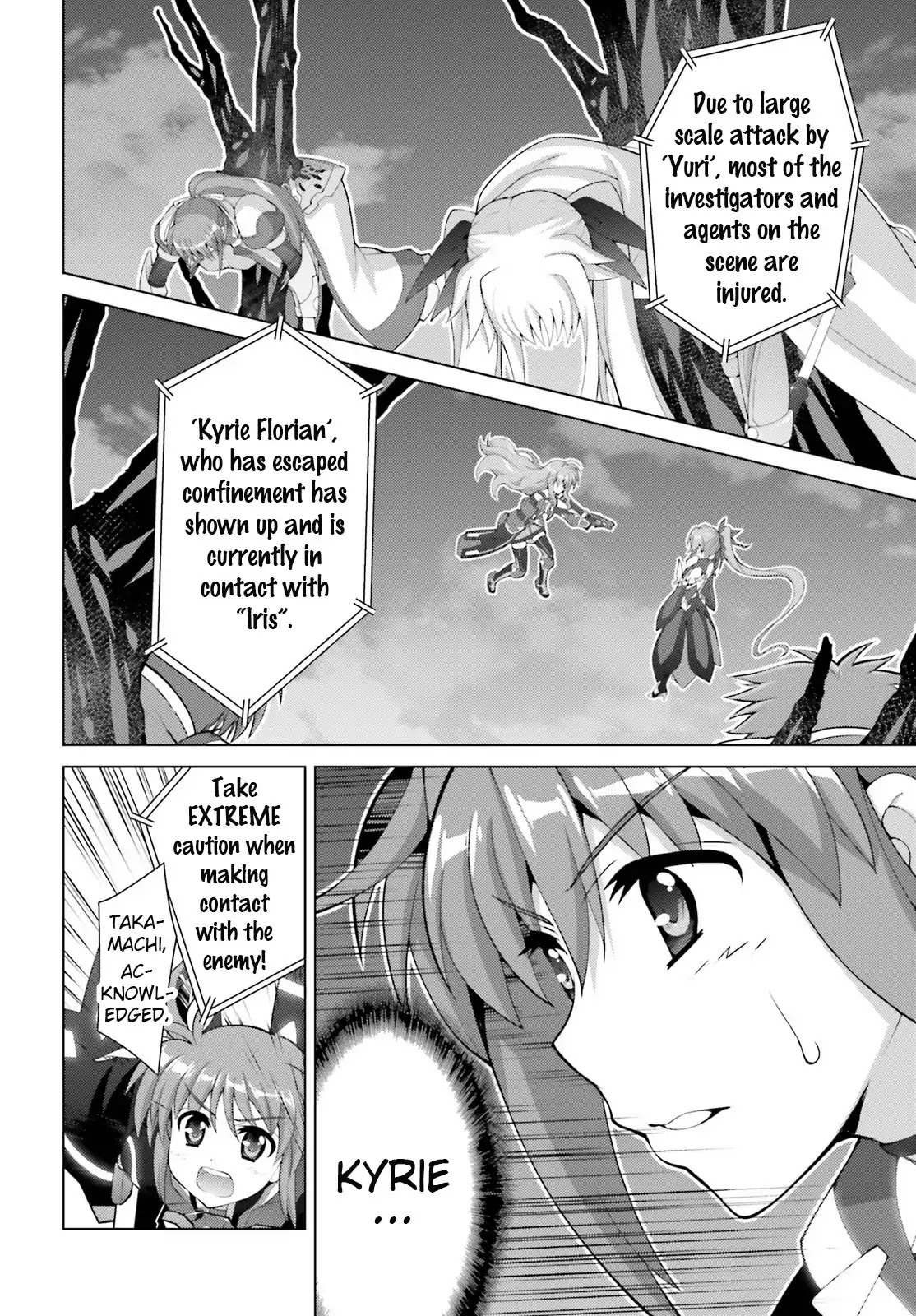 Magical Girl Lyrical Nanoha Reflection THE COMICS Chapter 10 page 26 - Chapter 10: Sequence 10