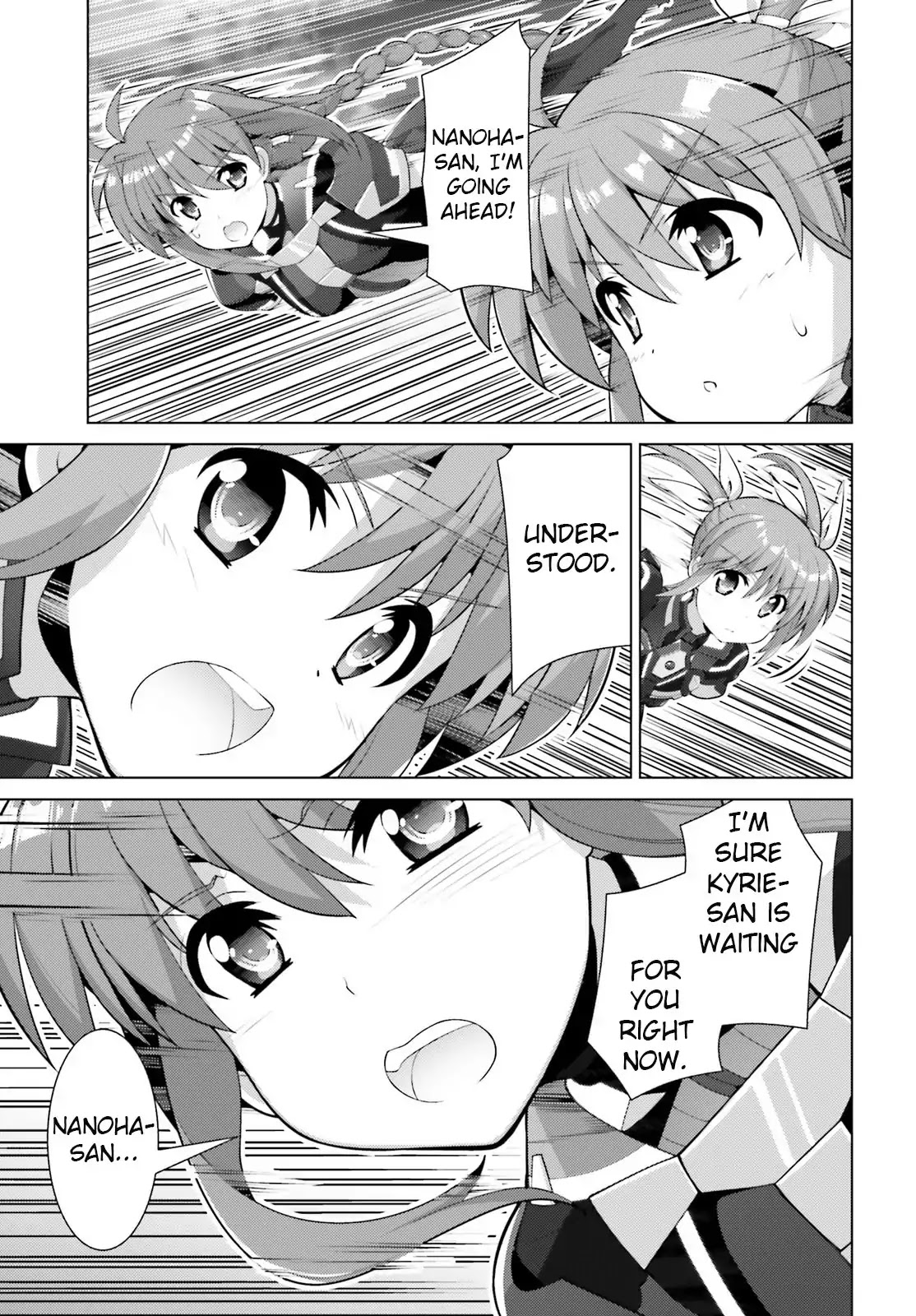 Magical Girl Lyrical Nanoha Reflection THE COMICS Chapter 10 page 27 - Chapter 10: Sequence 10