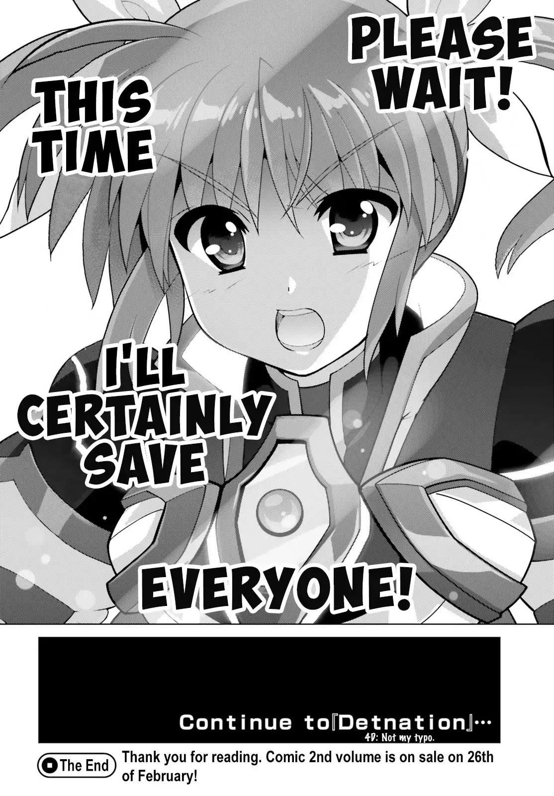 Magical Girl Lyrical Nanoha Reflection THE COMICS Chapter 10 page 31 - Chapter 10: Sequence 10