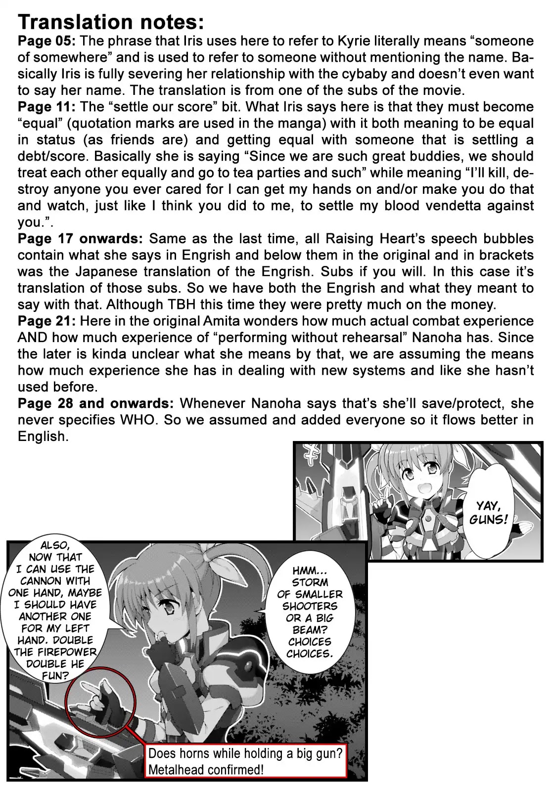 Magical Girl Lyrical Nanoha Reflection THE COMICS Chapter 10 page 33 - Chapter 10: Sequence 10
