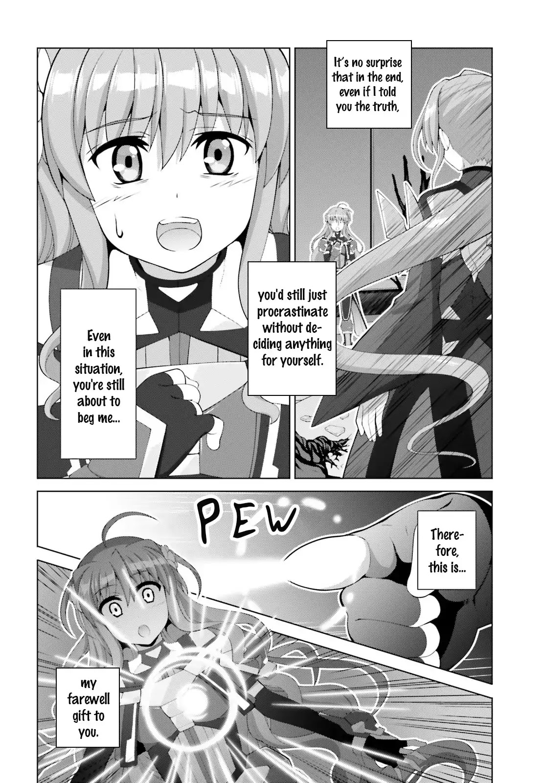 Magical Girl Lyrical Nanoha Reflection THE COMICS Chapter 10 page 4 - Chapter 10: Sequence 10