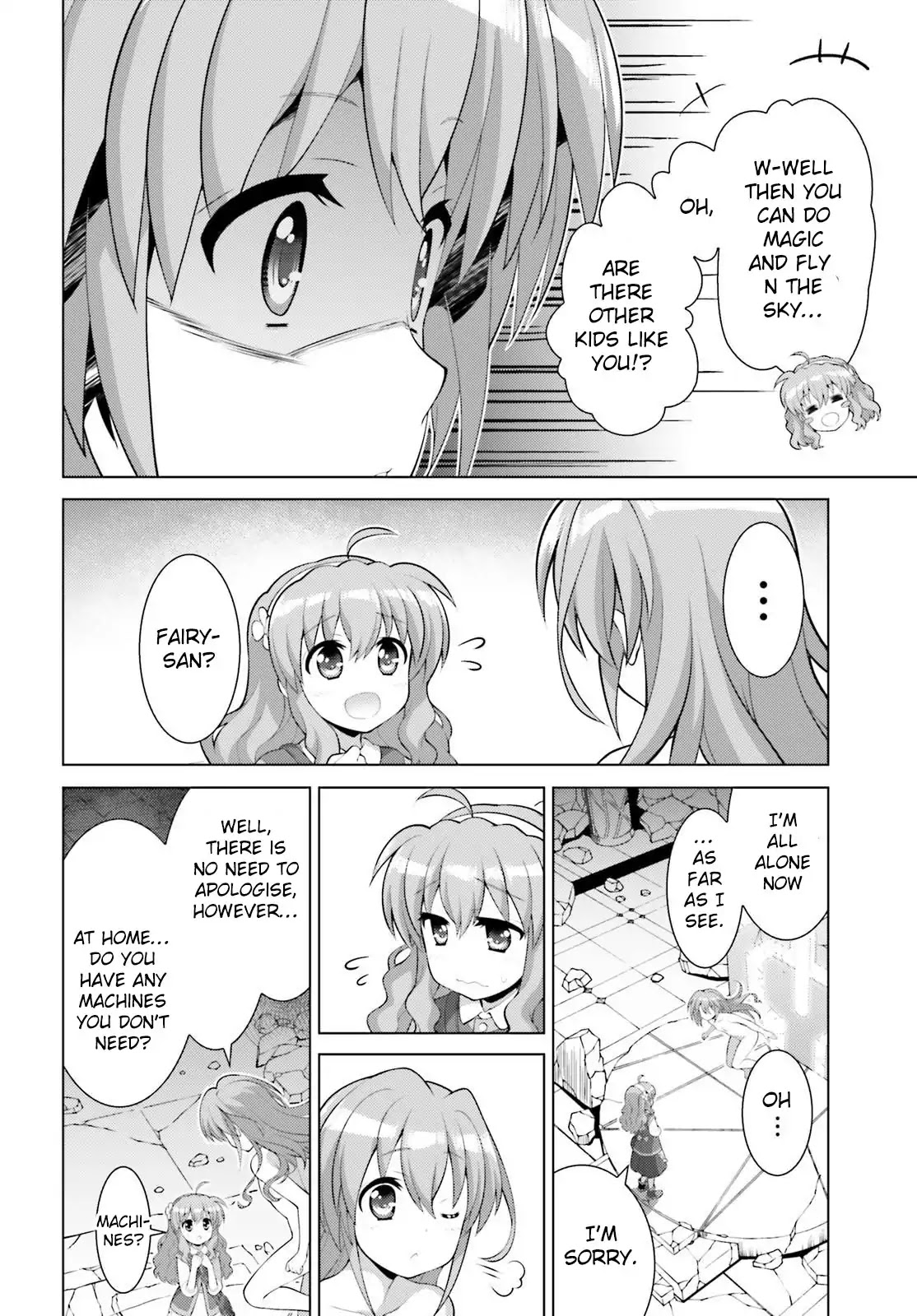 Magical Girl Lyrical Nanoha Reflection THE COMICS Chapter 2 page 16 - Chapter 2
