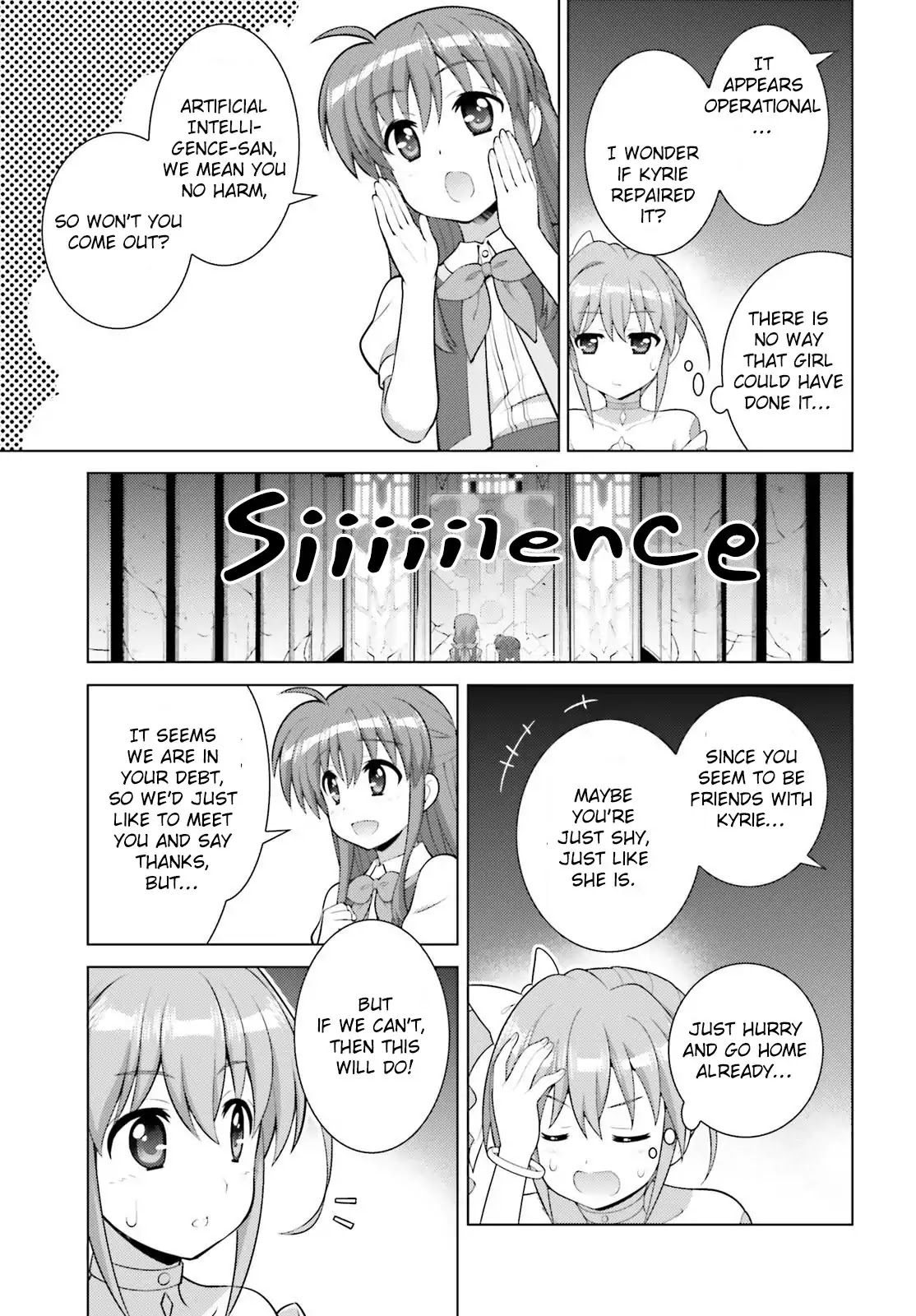 Magical Girl Lyrical Nanoha Reflection THE COMICS Chapter 2 page 27 - Chapter 2