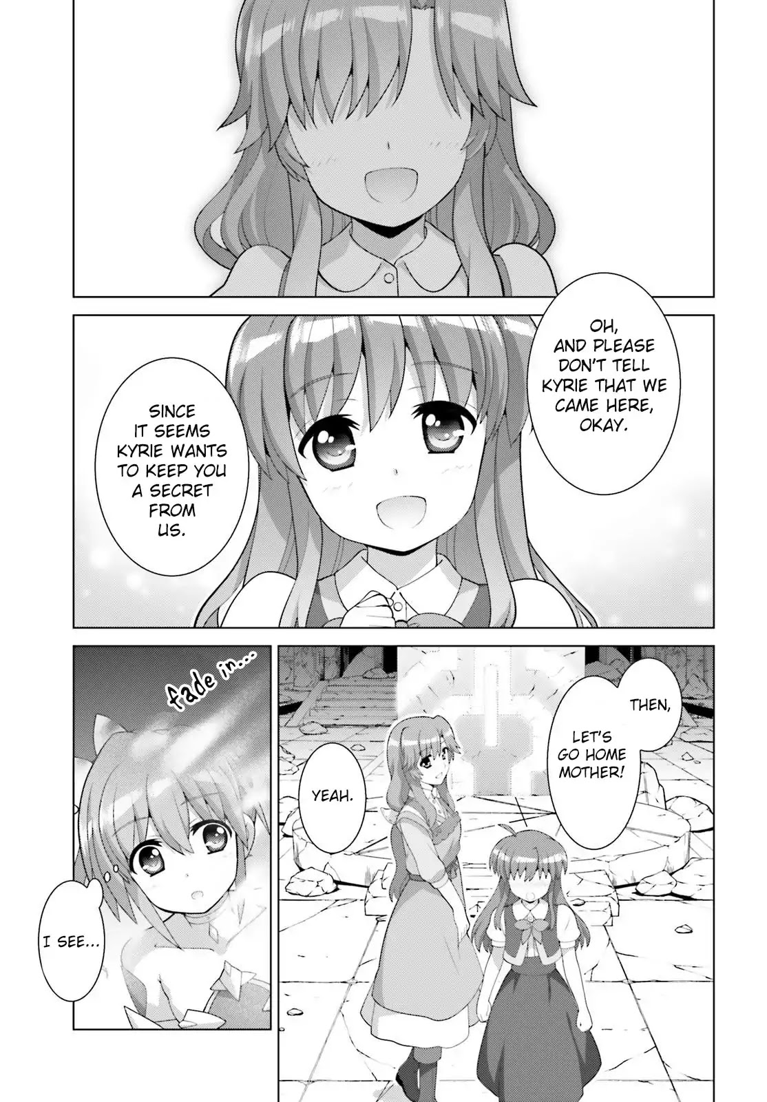 Magical Girl Lyrical Nanoha Reflection THE COMICS Chapter 2 page 29 - Chapter 2