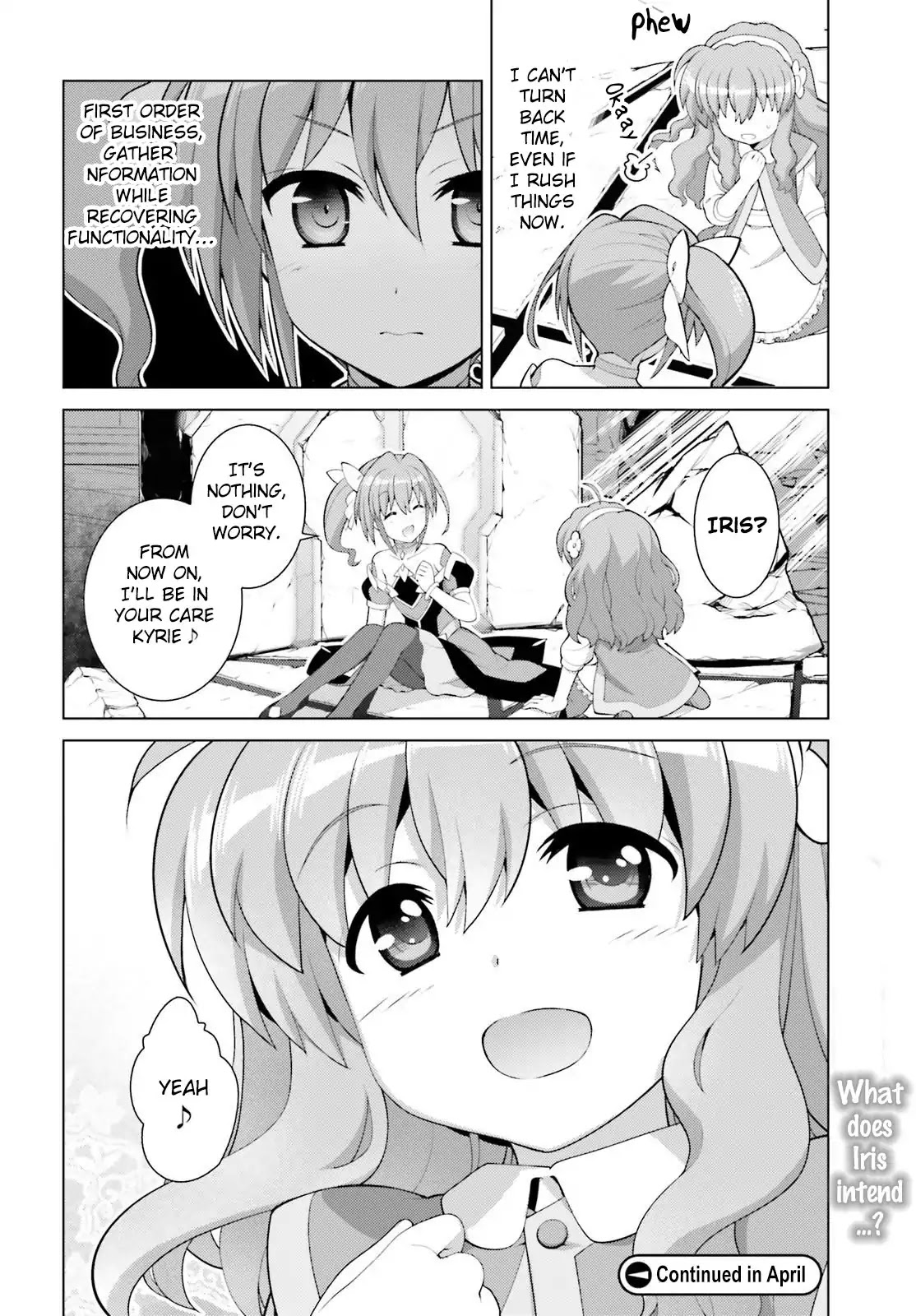 Magical Girl Lyrical Nanoha Reflection THE COMICS Chapter 2 page 32 - Chapter 2
