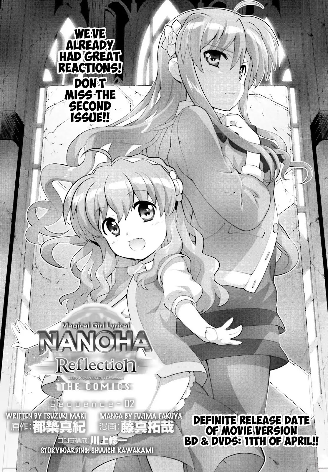 Magical Girl Lyrical Nanoha Reflection THE COMICS Chapter 2 page 4 - Chapter 2
