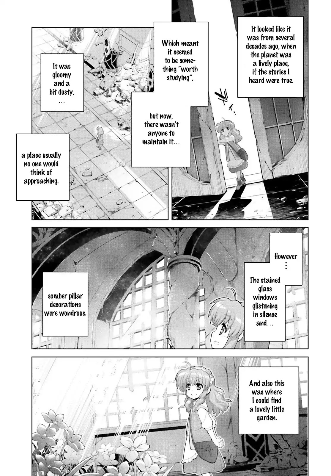 Magical Girl Lyrical Nanoha Reflection THE COMICS Chapter 2 page 8 - Chapter 2