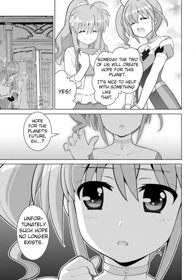 Magical Girl Lyrical Nanoha Reflection THE COMICS Chapter 3 page 12 - Chapter 3