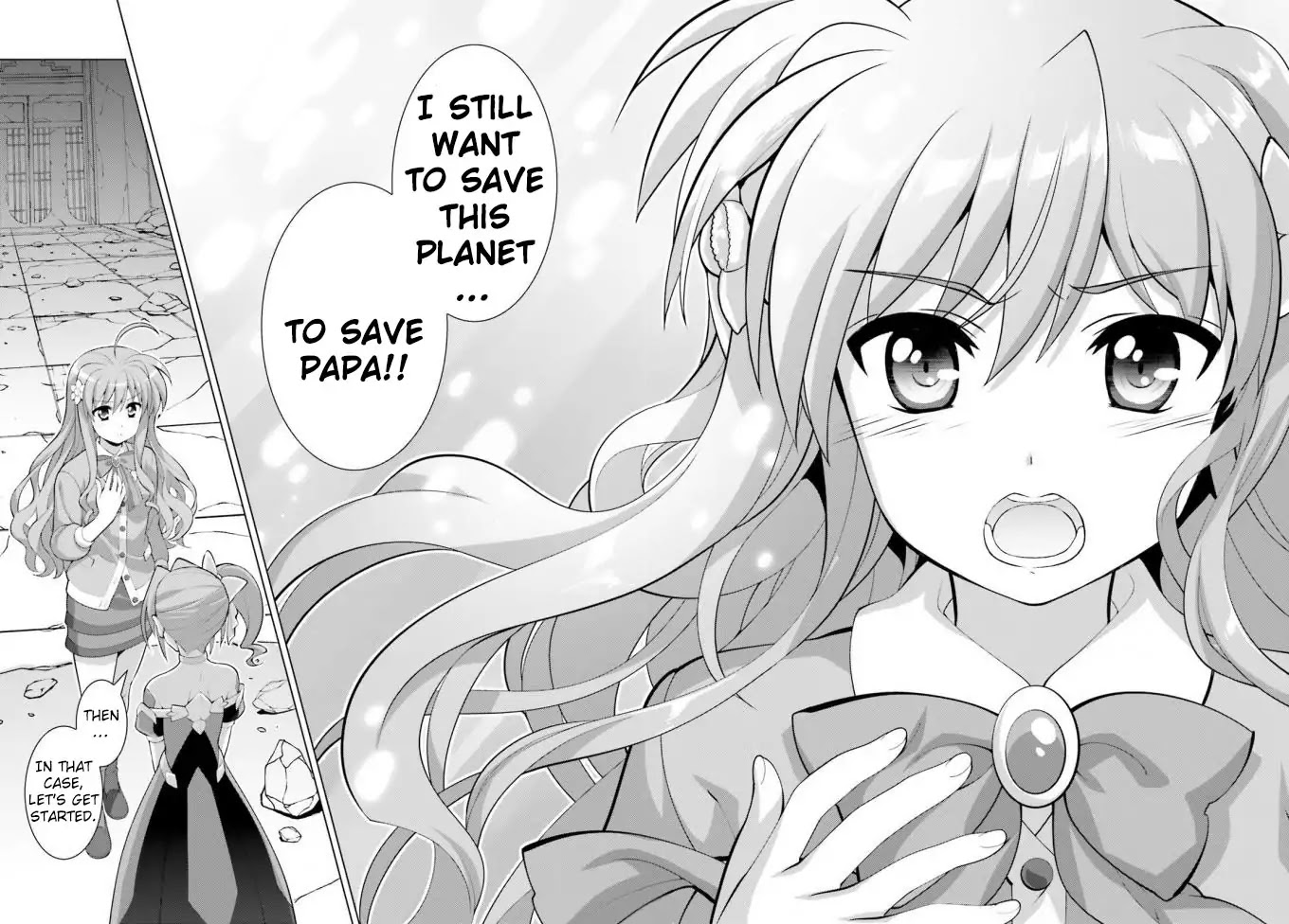 Magical Girl Lyrical Nanoha Reflection THE COMICS Chapter 3 page 31 - Chapter 3