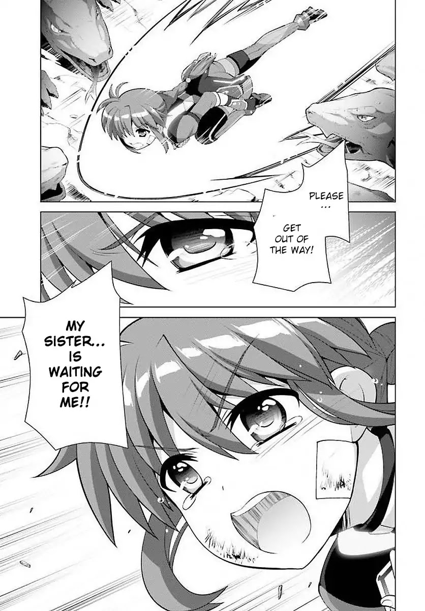 Magical Girl Lyrical Nanoha Reflection THE COMICS Chapter 4 page 16 - Chapter 4