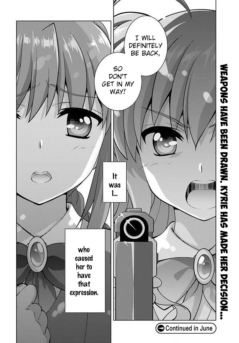 Magical Girl Lyrical Nanoha Reflection THE COMICS Chapter 4 page 33 - Chapter 4