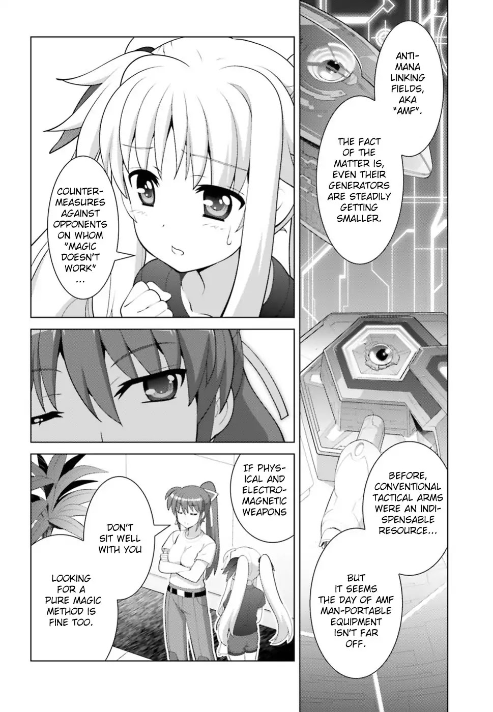 Magical Girl Lyrical Nanoha Reflection THE COMICS Chapter 5 page 10 - Chapter 5