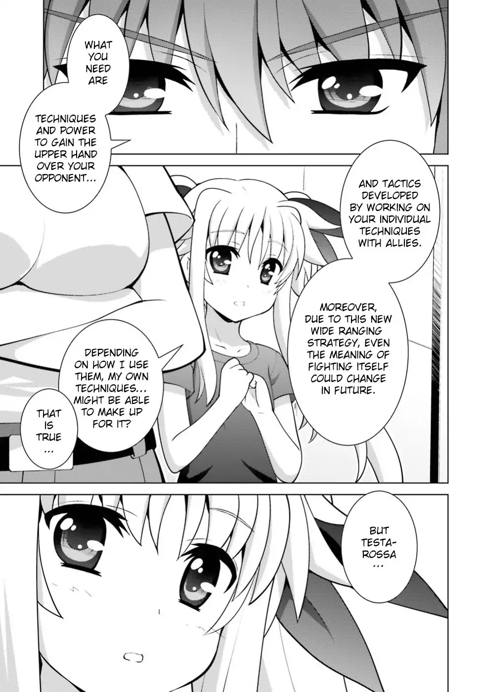 Magical Girl Lyrical Nanoha Reflection THE COMICS Chapter 5 page 11 - Chapter 5