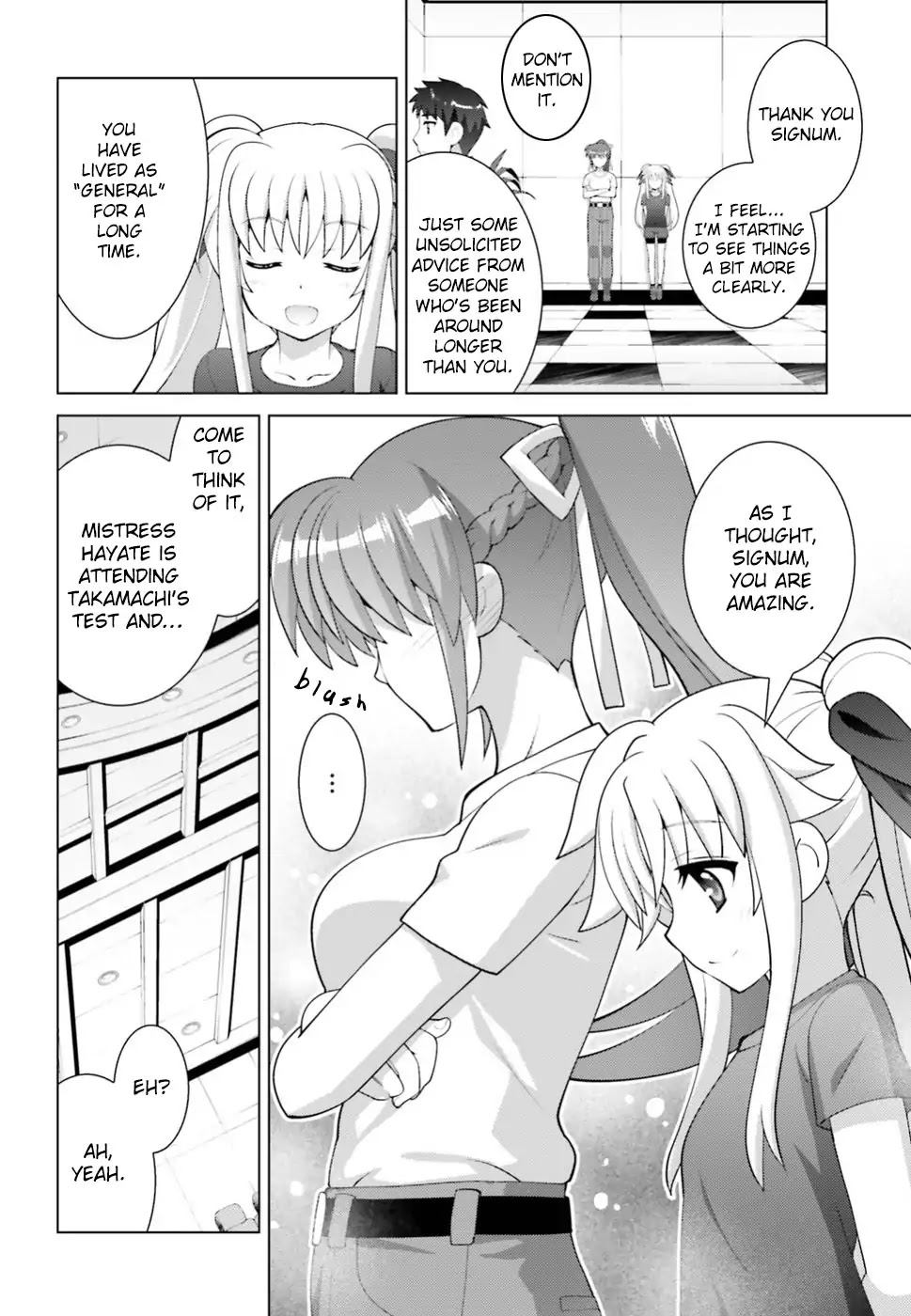 Magical Girl Lyrical Nanoha Reflection THE COMICS Chapter 5 page 14 - Chapter 5