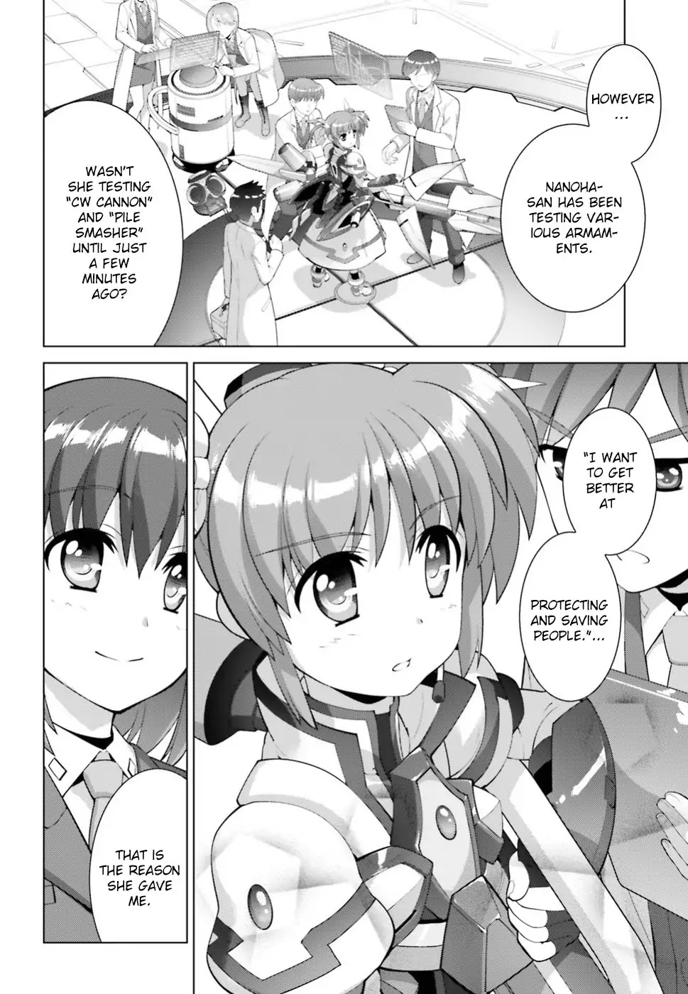 Magical Girl Lyrical Nanoha Reflection THE COMICS Chapter 5 page 19 - Chapter 5