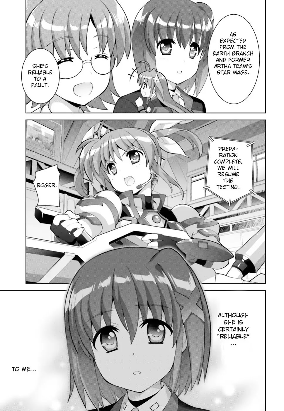 Magical Girl Lyrical Nanoha Reflection THE COMICS Chapter 5 page 20 - Chapter 5