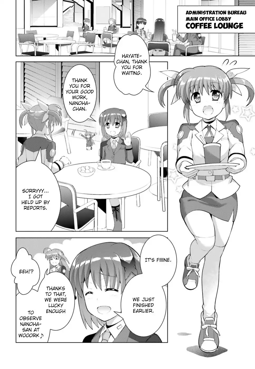 Magical Girl Lyrical Nanoha Reflection THE COMICS Chapter 5 page 21 - Chapter 5