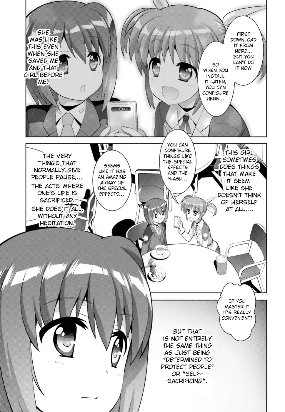 Magical Girl Lyrical Nanoha Reflection THE COMICS Chapter 5 page 24 - Chapter 5
