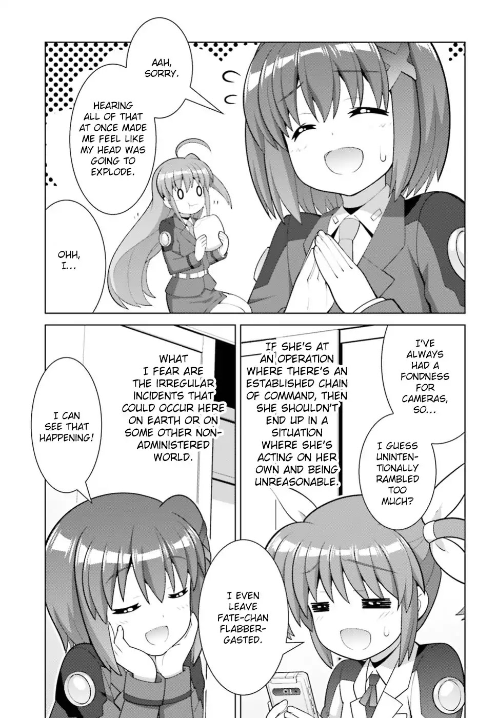 Magical Girl Lyrical Nanoha Reflection THE COMICS Chapter 5 page 26 - Chapter 5