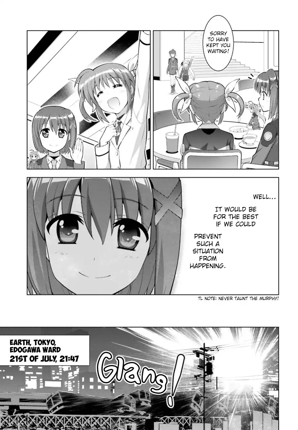 Magical Girl Lyrical Nanoha Reflection THE COMICS Chapter 5 page 28 - Chapter 5