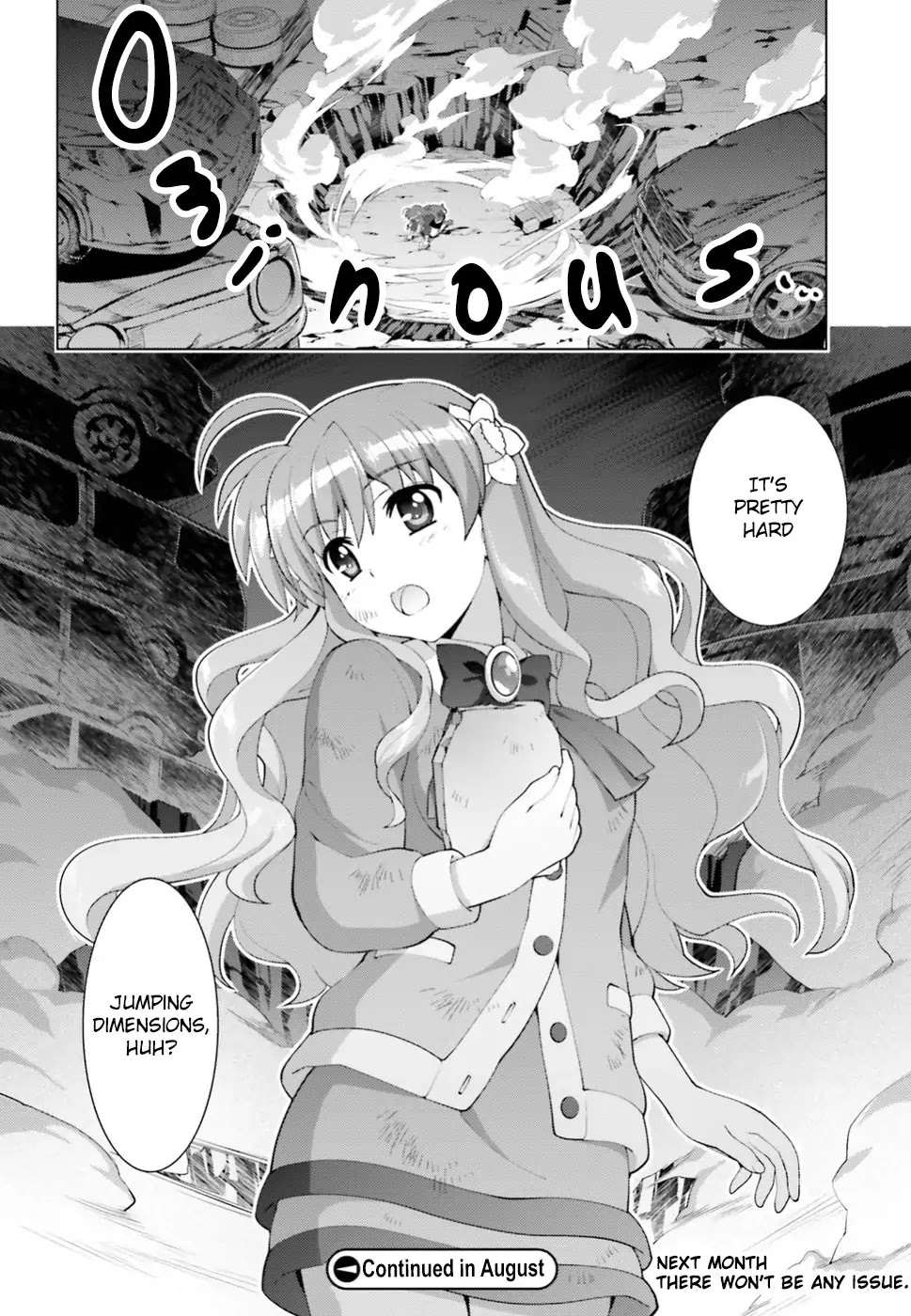 Magical Girl Lyrical Nanoha Reflection THE COMICS Chapter 5 page 29 - Chapter 5