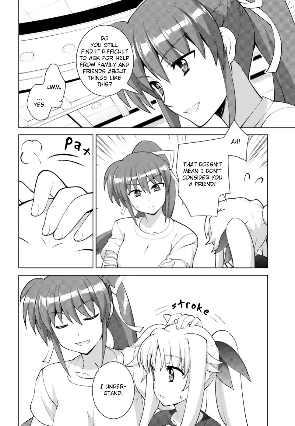 Magical Girl Lyrical Nanoha Reflection THE COMICS Chapter 5 page 8 - Chapter 5