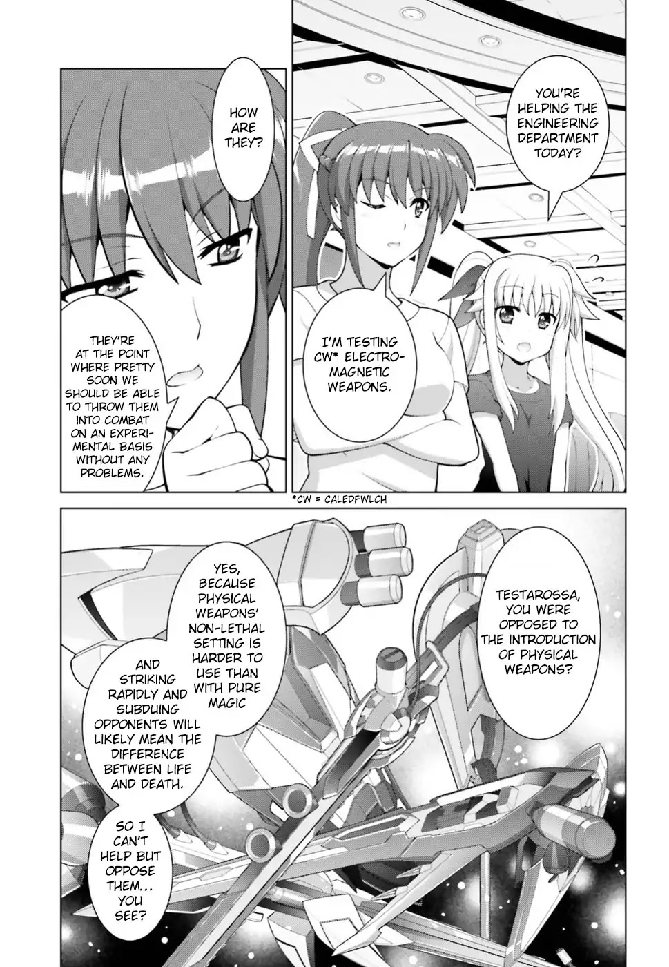 Magical Girl Lyrical Nanoha Reflection THE COMICS Chapter 5 page 9 - Chapter 5