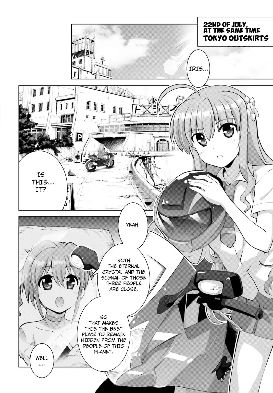 Magical Girl Lyrical Nanoha Reflection THE COMICS Chapter 6.2 page 12 - Chapter 6.2