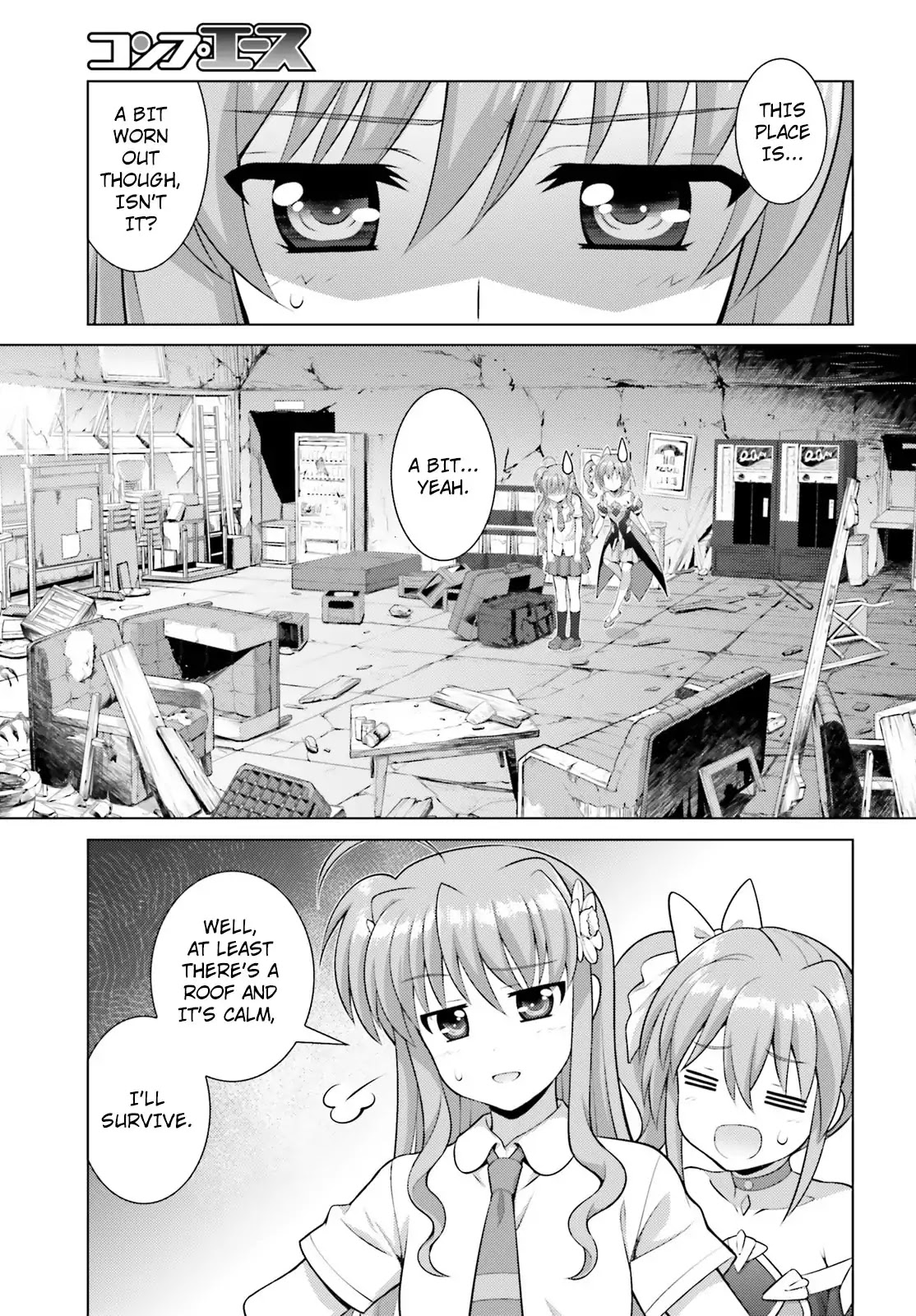 Magical Girl Lyrical Nanoha Reflection THE COMICS Chapter 6.2 page 13 - Chapter 6.2
