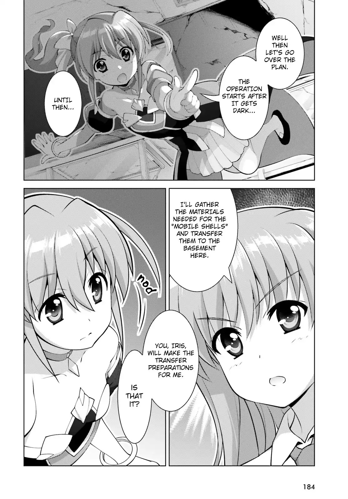 Magical Girl Lyrical Nanoha Reflection THE COMICS Chapter 6.2 page 14 - Chapter 6.2