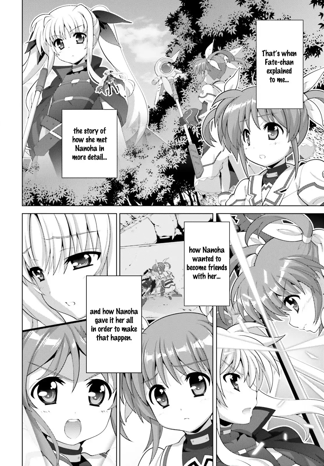 Magical Girl Lyrical Nanoha Reflection THE COMICS Chapter 6.2 page 2 - Chapter 6.2