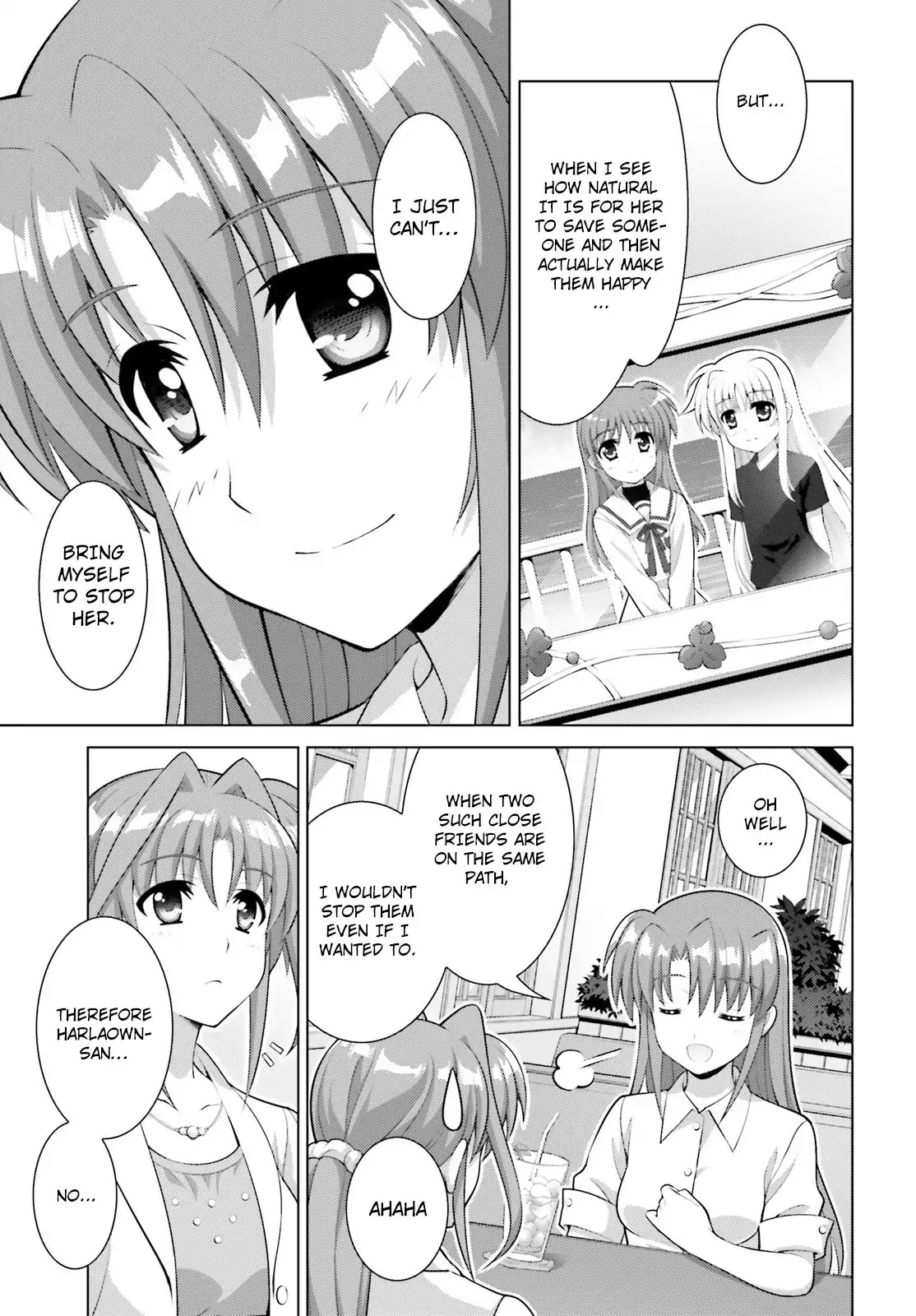 Magical Girl Lyrical Nanoha Reflection THE COMICS Chapter 6.2 page 5 - Chapter 6.2