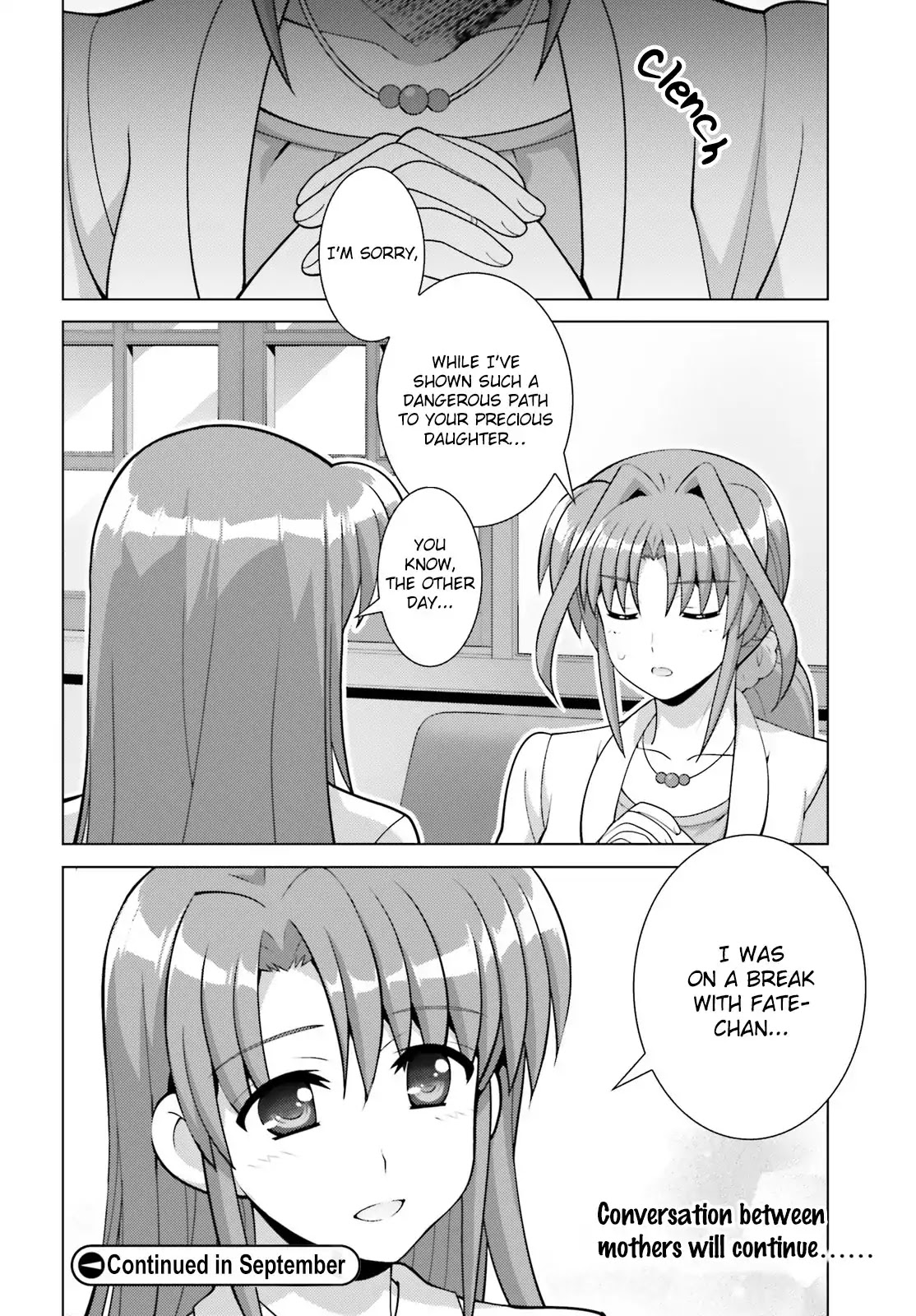 Magical Girl Lyrical Nanoha Reflection THE COMICS Chapter 6 page 14 - Chapter 6