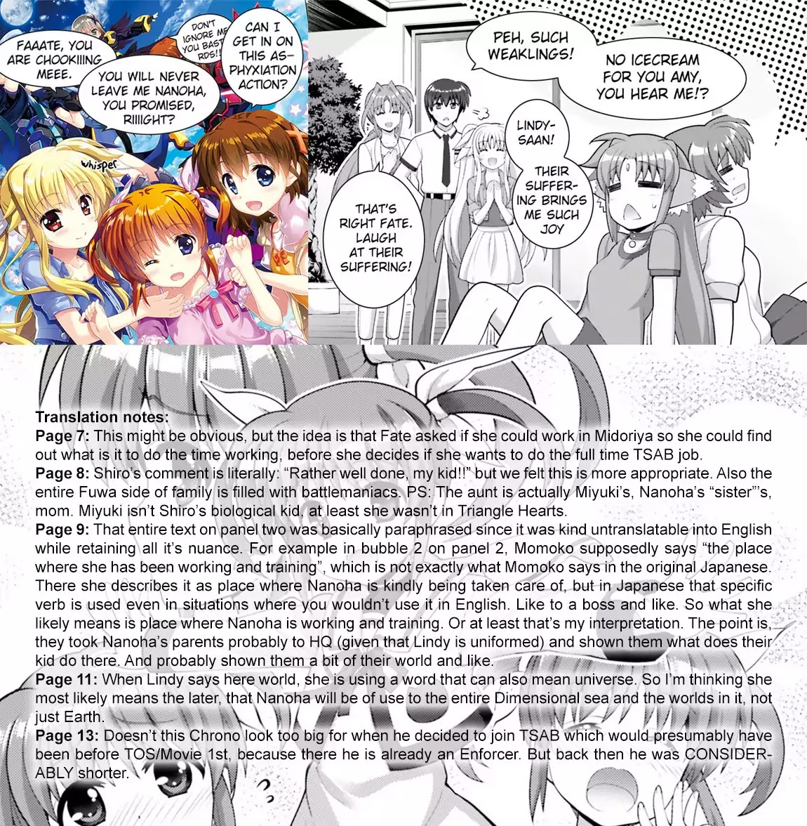 Magical Girl Lyrical Nanoha Reflection THE COMICS Chapter 6 page 16 - Chapter 6