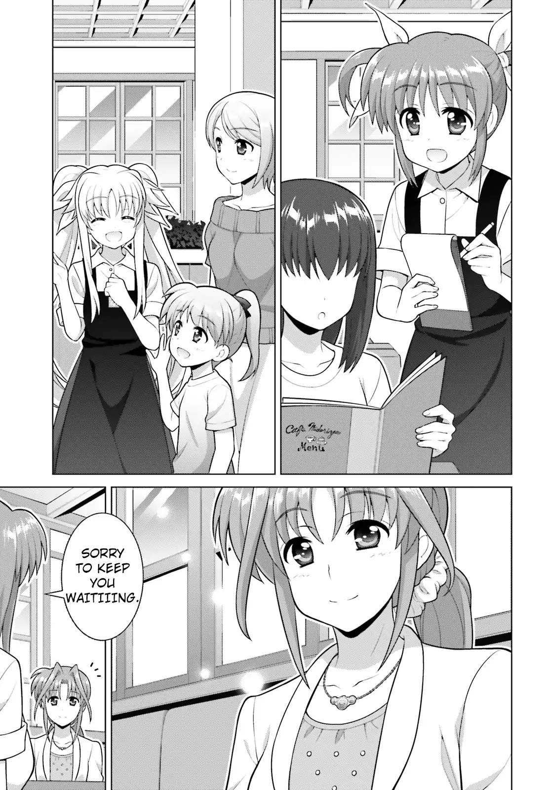 Magical Girl Lyrical Nanoha Reflection THE COMICS Chapter 6 page 3 - Chapter 6