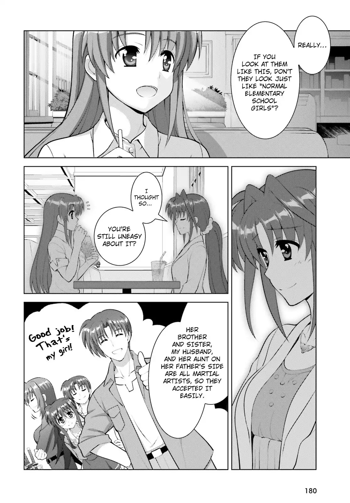 Magical Girl Lyrical Nanoha Reflection THE COMICS Chapter 6 page 8 - Chapter 6