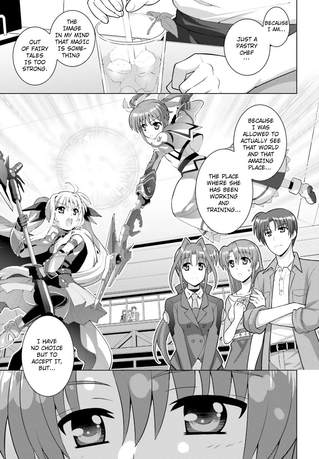 Magical Girl Lyrical Nanoha Reflection THE COMICS Chapter 6 page 9 - Chapter 6