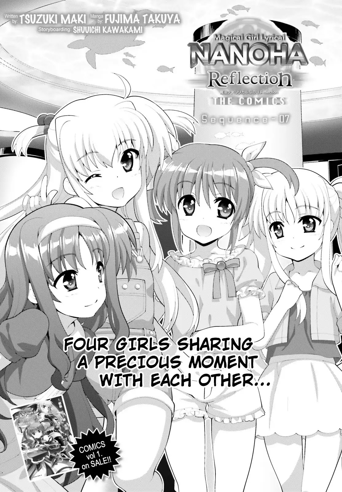 Magical Girl Lyrical Nanoha Reflection THE COMICS Chapter 7 page 1 - Chapter 7