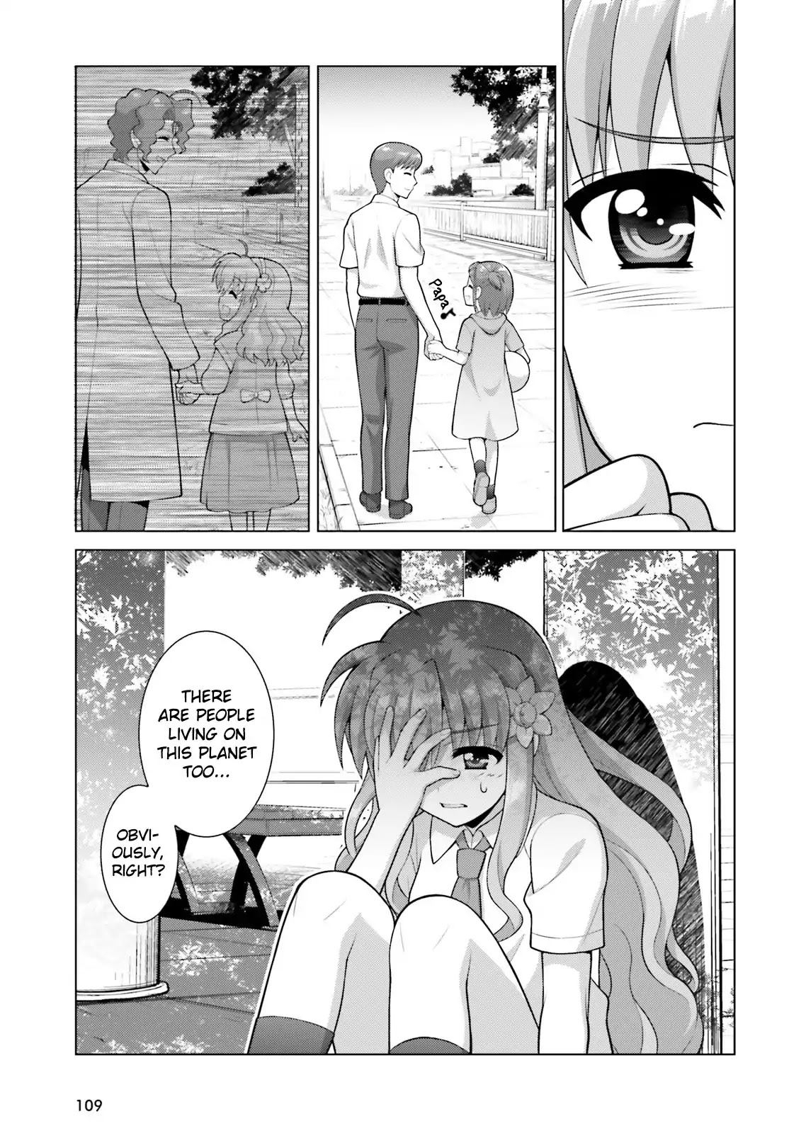 Magical Girl Lyrical Nanoha Reflection THE COMICS Chapter 7 page 11 - Chapter 7