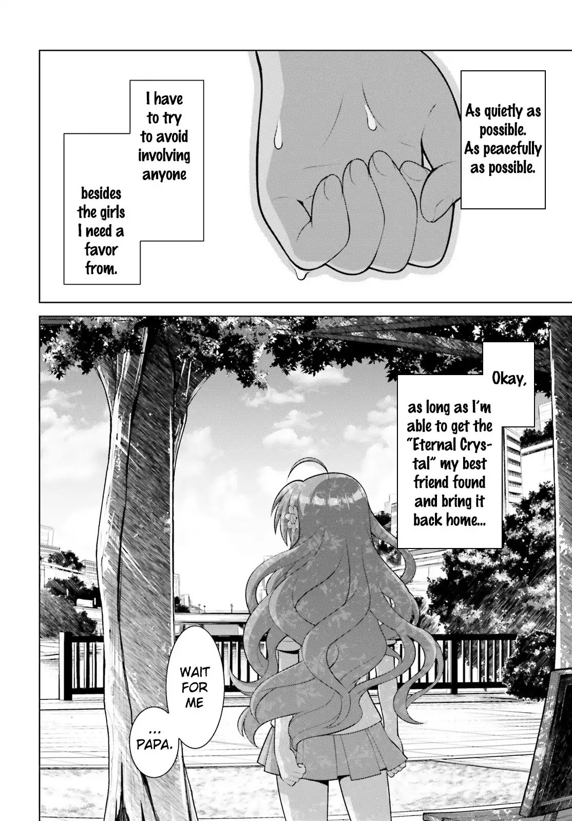 Magical Girl Lyrical Nanoha Reflection THE COMICS Chapter 7 page 12 - Chapter 7