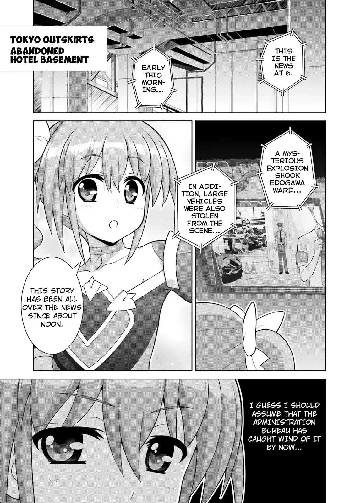 Magical Girl Lyrical Nanoha Reflection THE COMICS Chapter 7 page 13 - Chapter 7