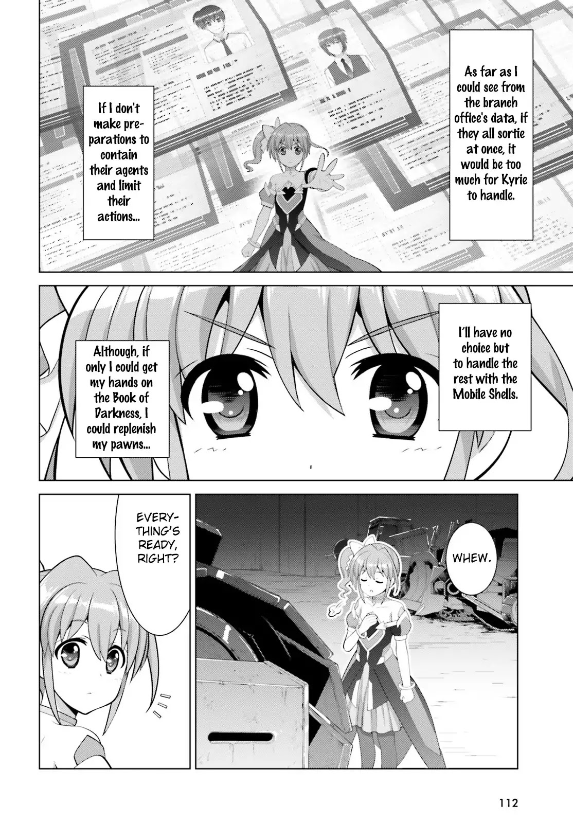 Magical Girl Lyrical Nanoha Reflection THE COMICS Chapter 7 page 14 - Chapter 7