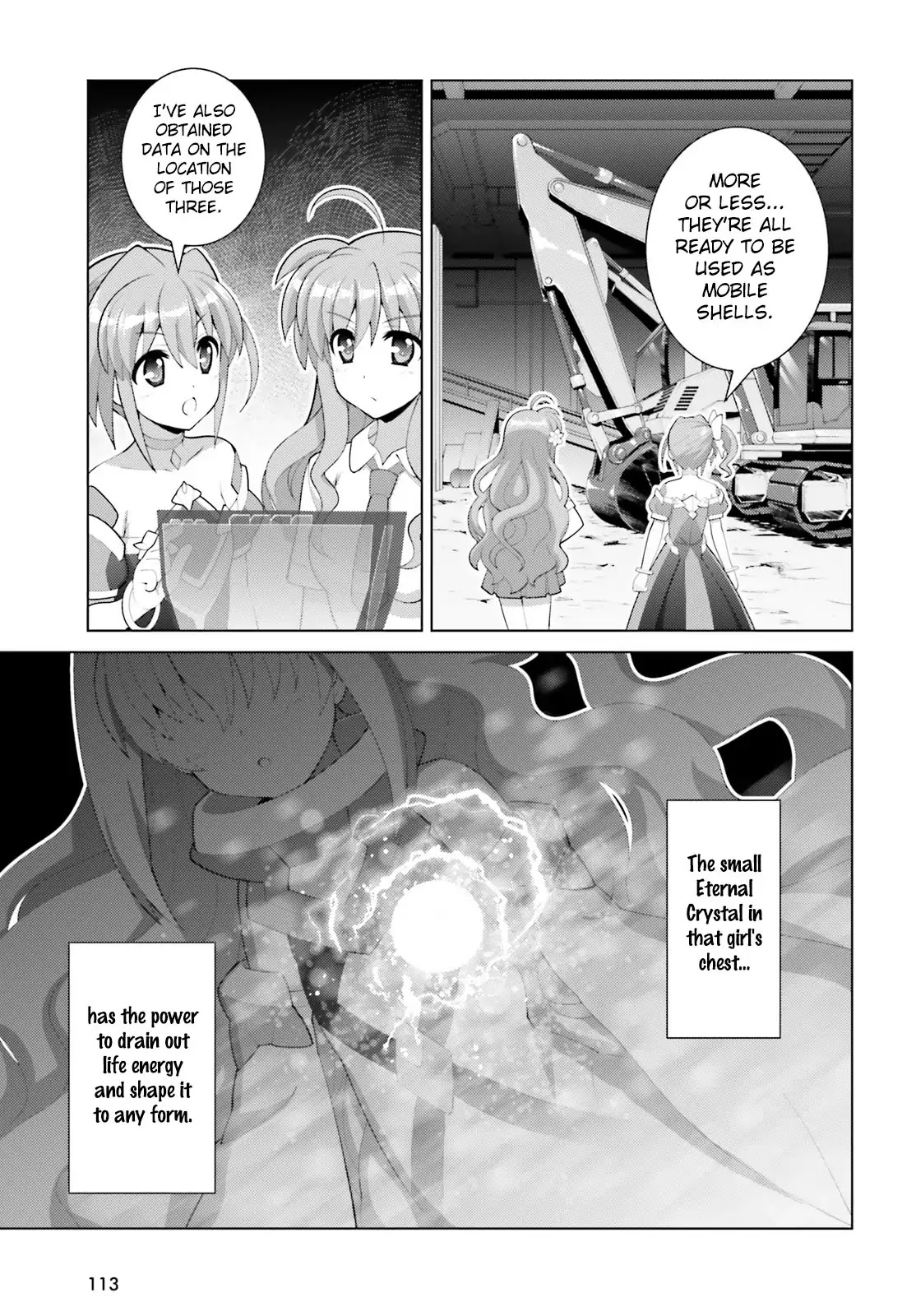 Magical Girl Lyrical Nanoha Reflection THE COMICS Chapter 7 page 15 - Chapter 7