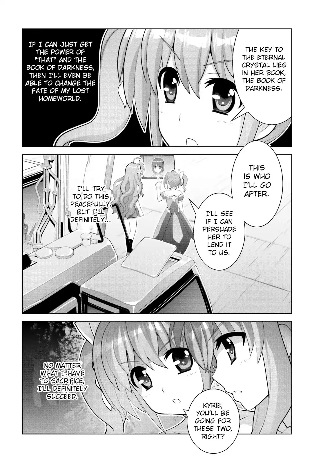 Magical Girl Lyrical Nanoha Reflection THE COMICS Chapter 7 page 16 - Chapter 7