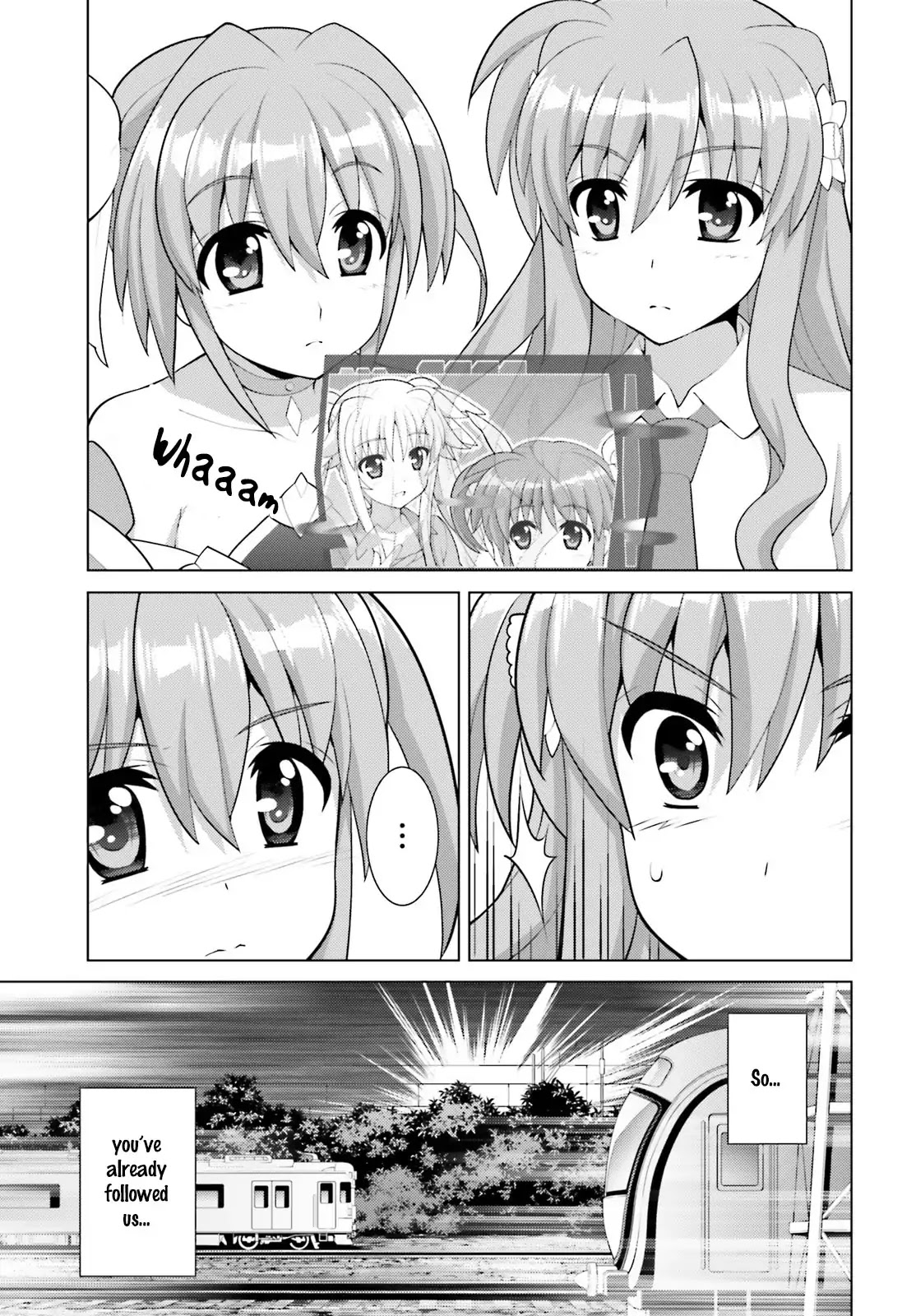 Magical Girl Lyrical Nanoha Reflection THE COMICS Chapter 7 page 17 - Chapter 7