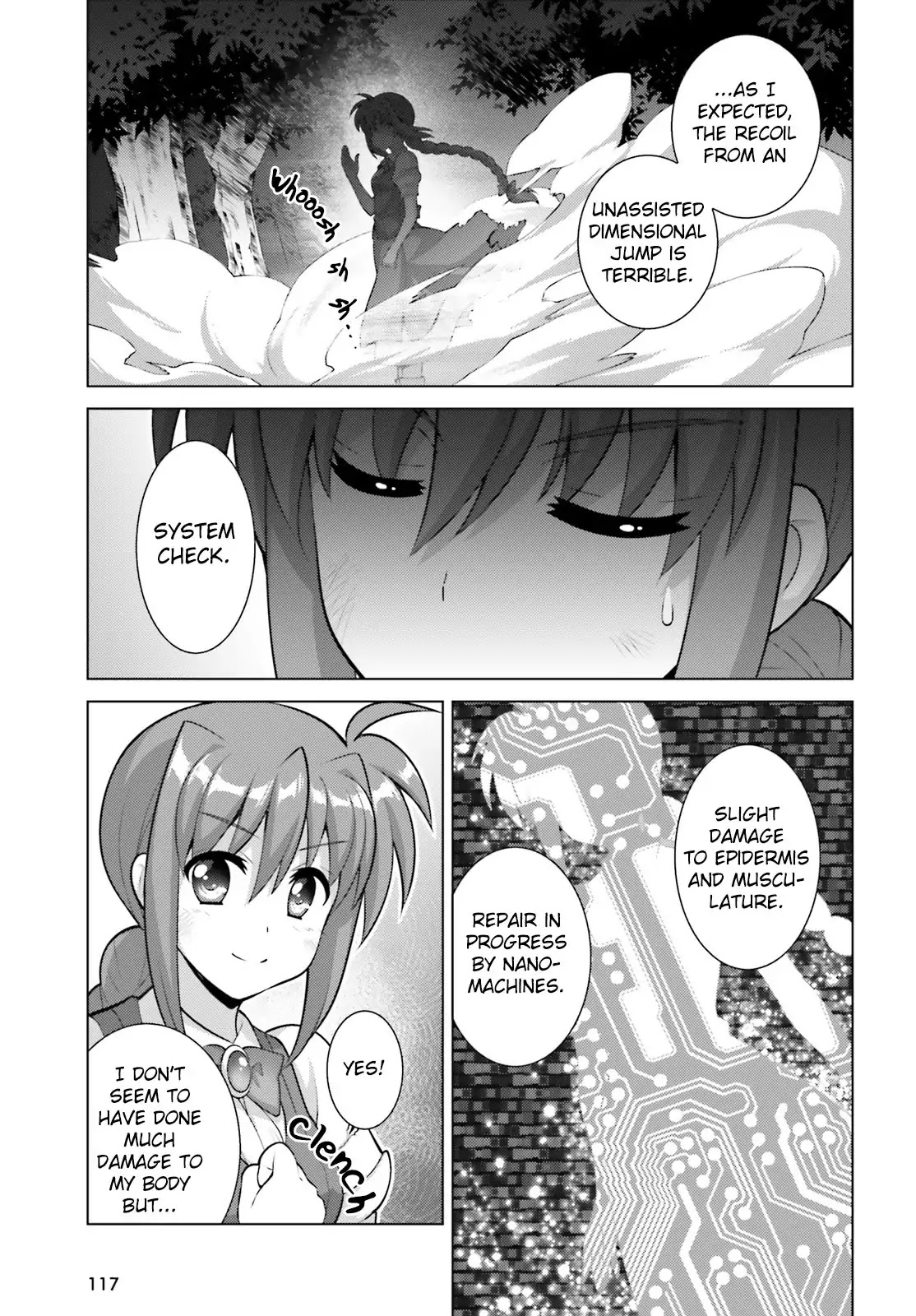 Magical Girl Lyrical Nanoha Reflection THE COMICS Chapter 7 page 19 - Chapter 7