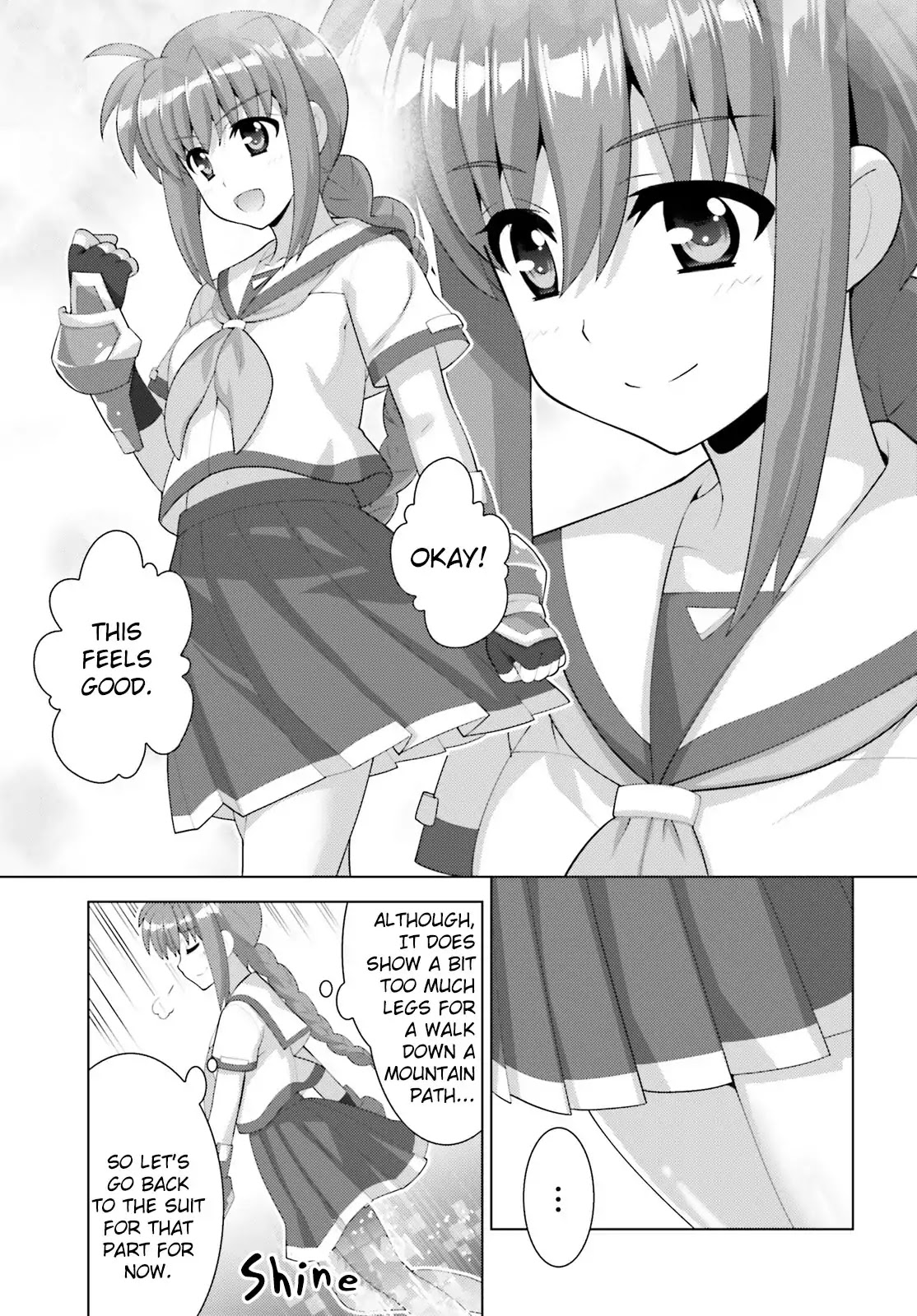 Magical Girl Lyrical Nanoha Reflection THE COMICS Chapter 7 page 21 - Chapter 7