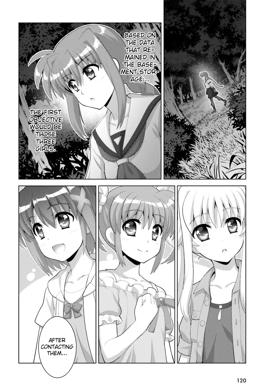 Magical Girl Lyrical Nanoha Reflection THE COMICS Chapter 7 page 22 - Chapter 7
